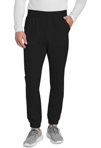 Cherokee Originals Ultra CK278A Mens Jogger Scrubs Pant Black