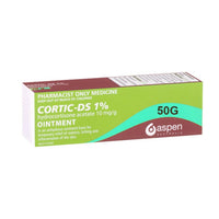 Cortic-DS Cream 1% 50g - Hydrocortisone Acetate