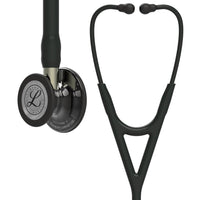 Littmann Cardiology IV Stethoscope Black with Smoke Chest Champagne Stem