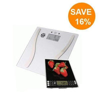 Nutritional Scale and Bathroom Scale Set