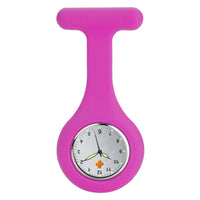 Silicone Nursing FOB Watch Dark Pink