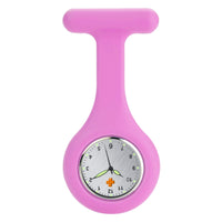 Silicone Nursing FOB Watch Pink